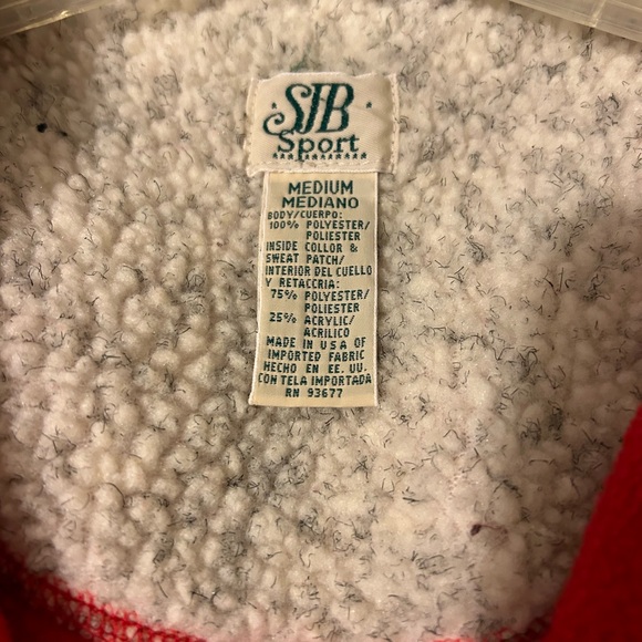 SJB Sport Fleece Quarter Zip Pullover with Collar - Picture 7 of 7